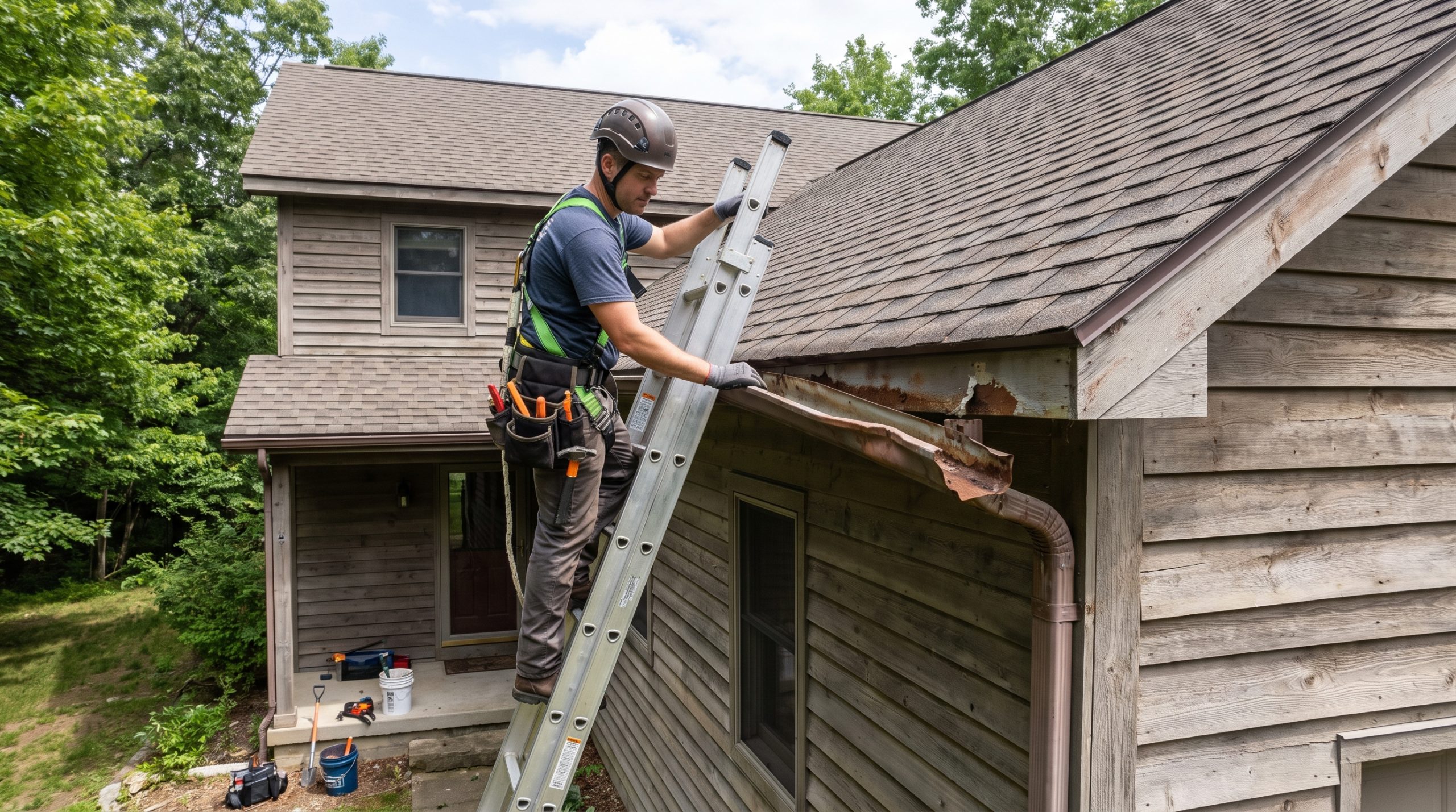 signs your gutters professional