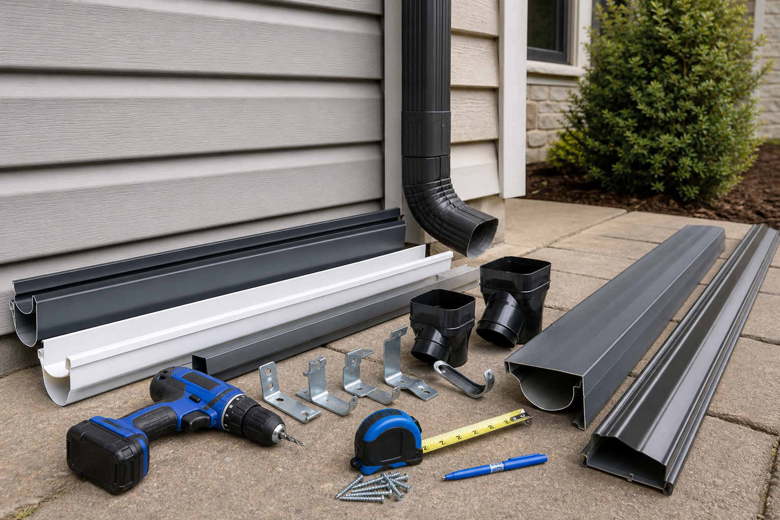 rain gutter system