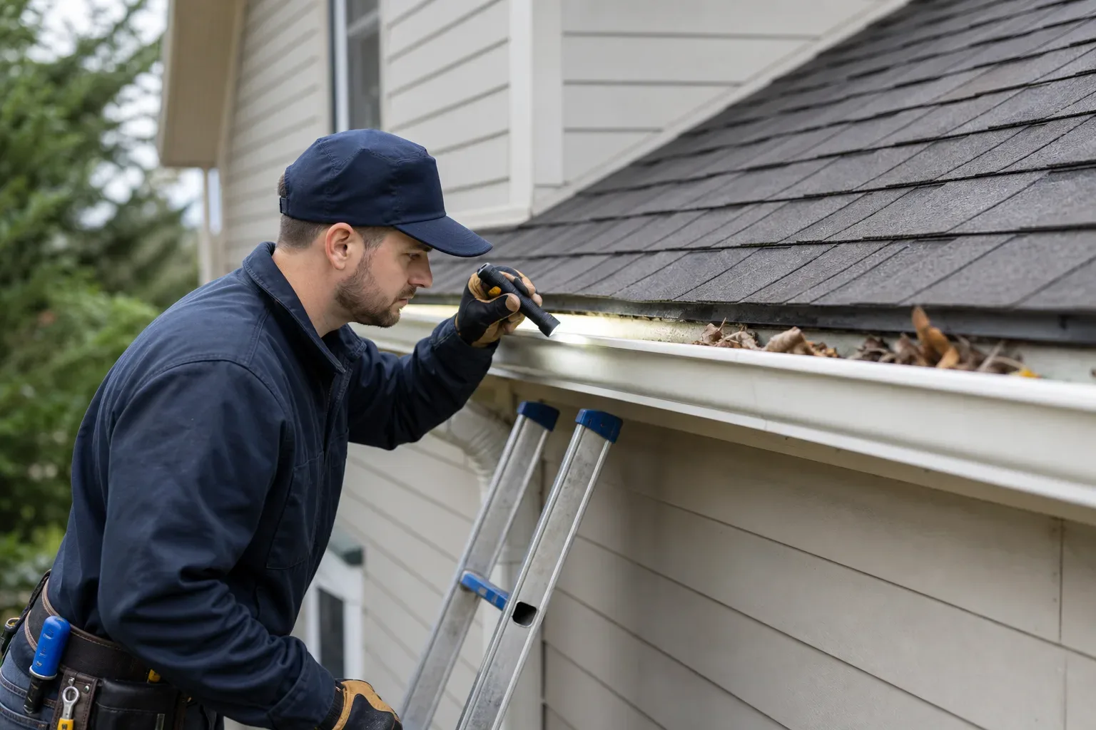 gutter leaks gutter system